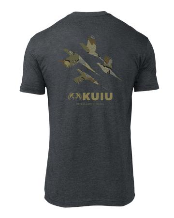 KUIU Valo Upland T-Shirt | Charcoal