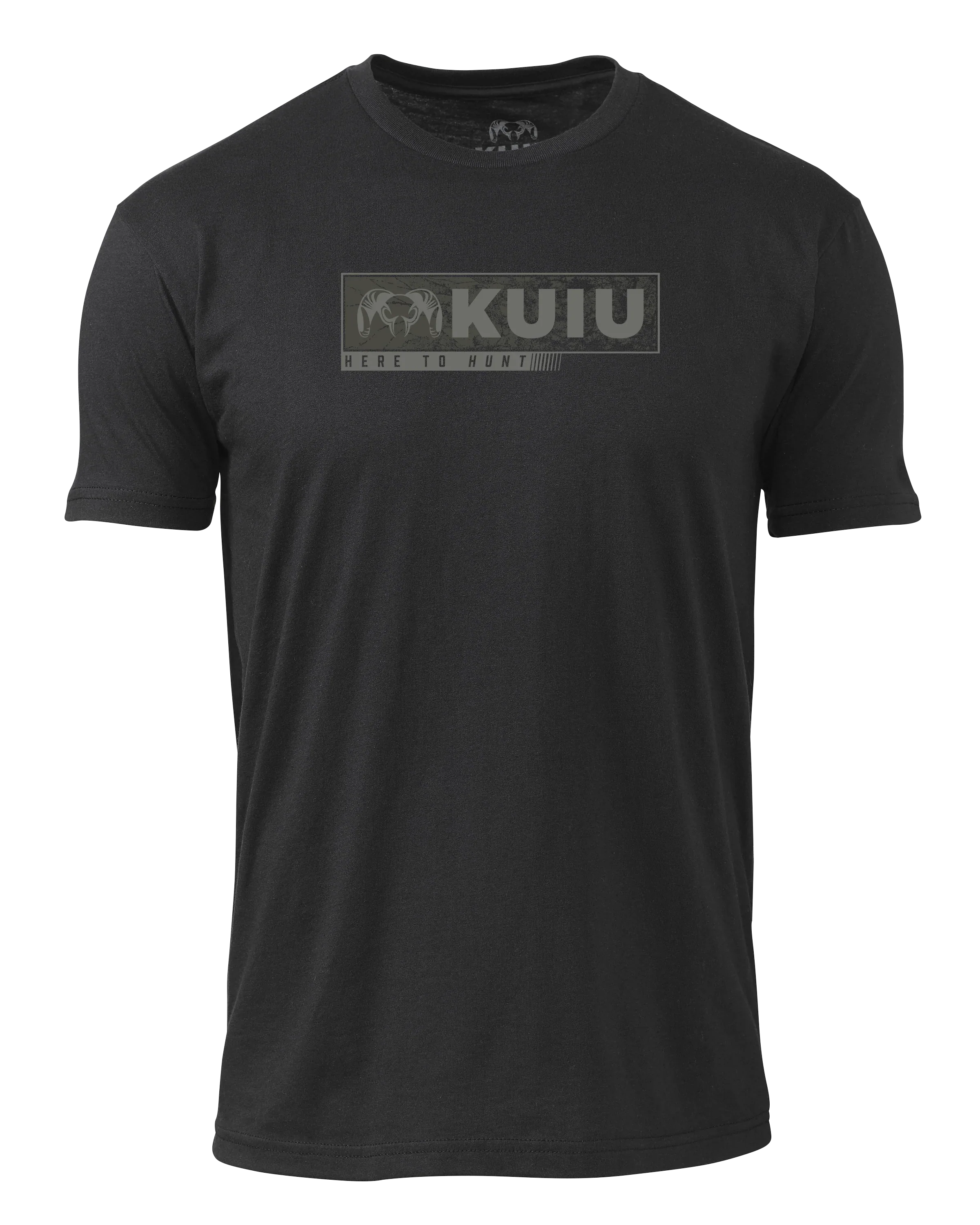 KUIU Here to Hunt Gritstone T-Shirt | Black