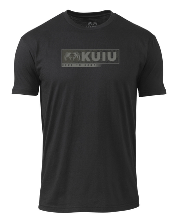 KUIU Here to Hunt Gritstone T-Shirt | Black