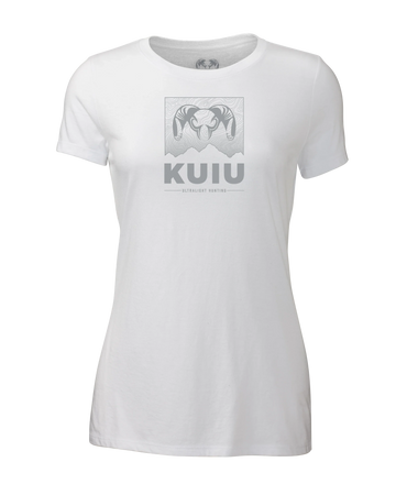 Women's Topo Mountain T-Shirt | White