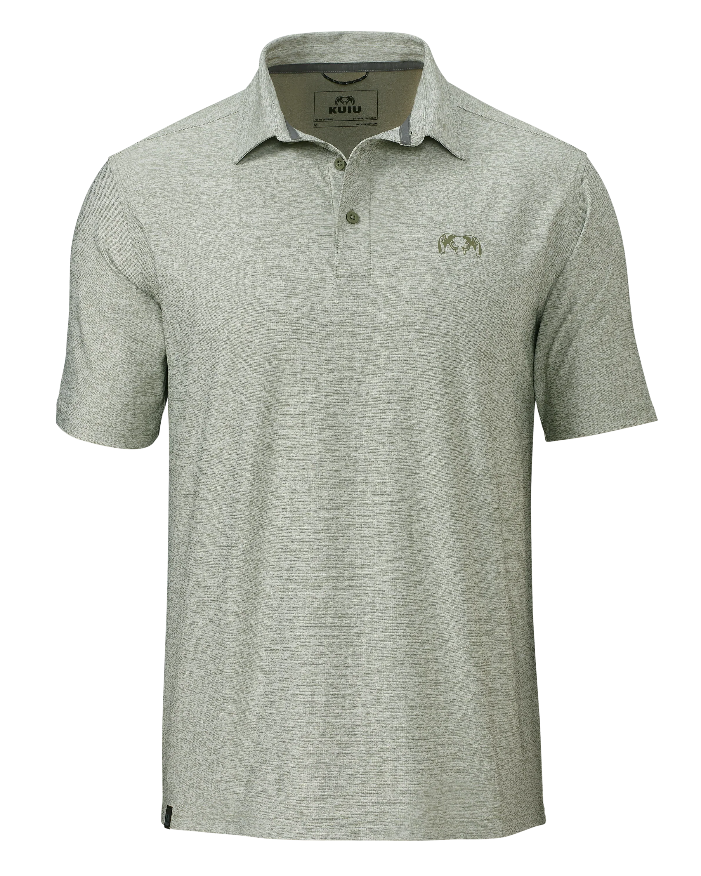 KUIU Performance Polo | Heather Buckbrush