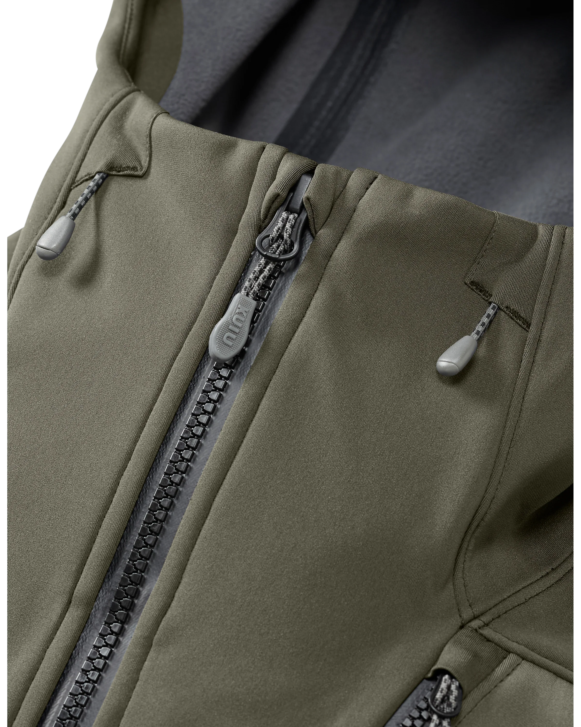 Axis Hybrid Hooded Jacket | Ash