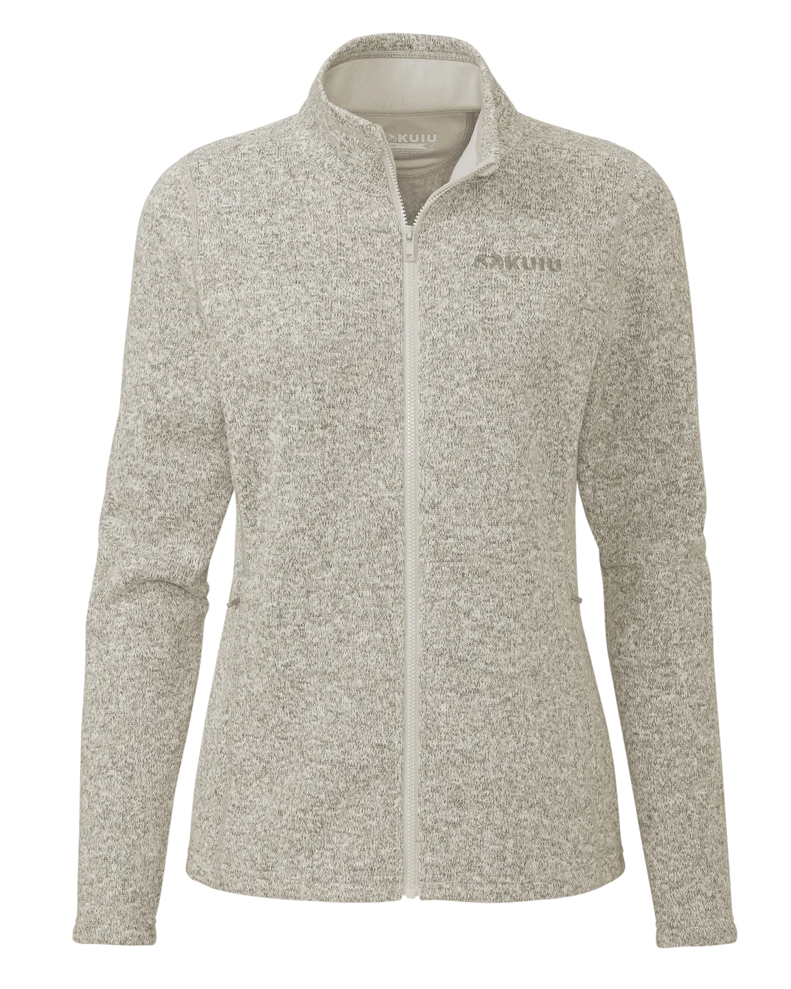 Women's Base Camp Full Zip Sweater | Woodsmoke Heather