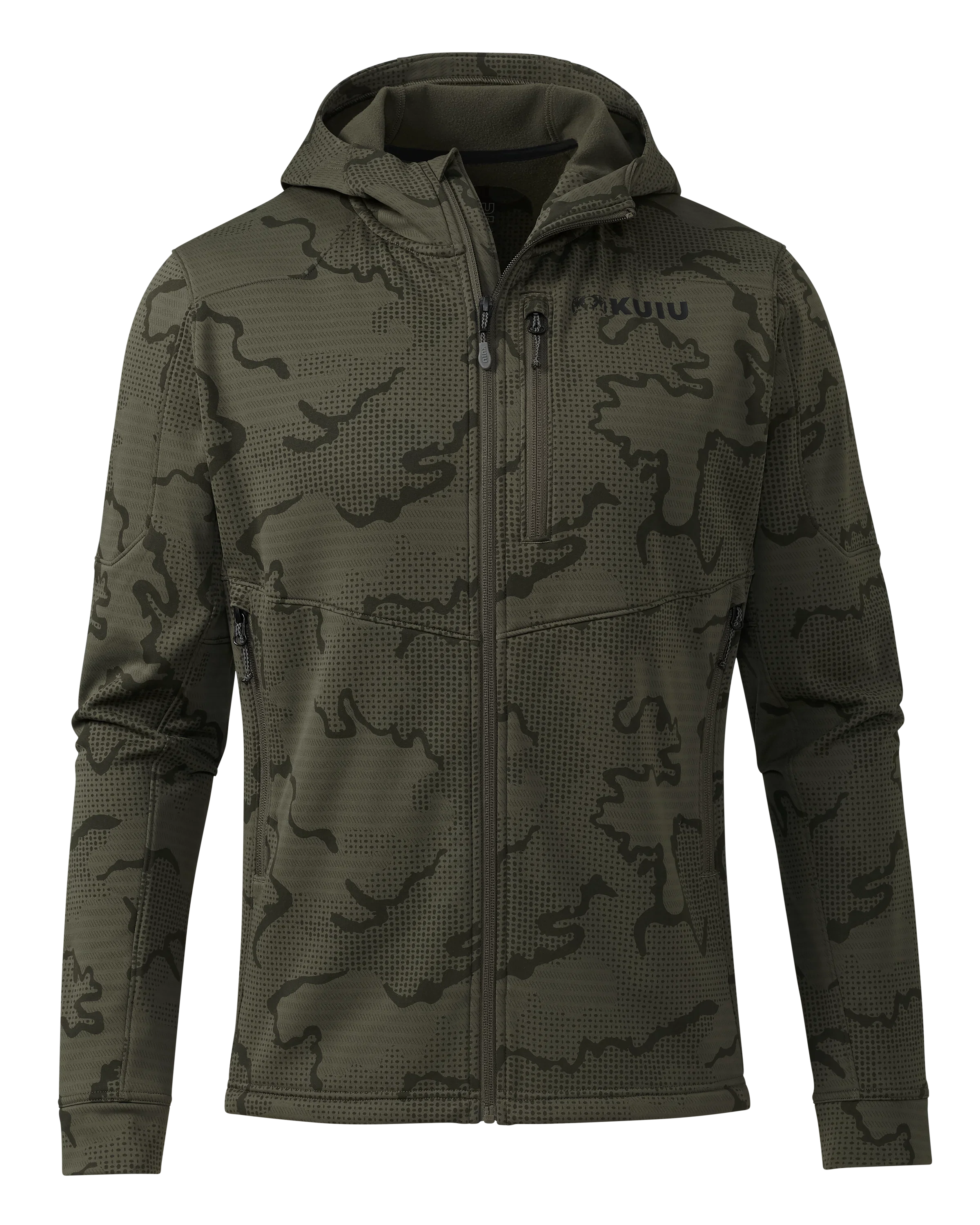 Ridgepoint Fleece Hoodie | Ash Tonal