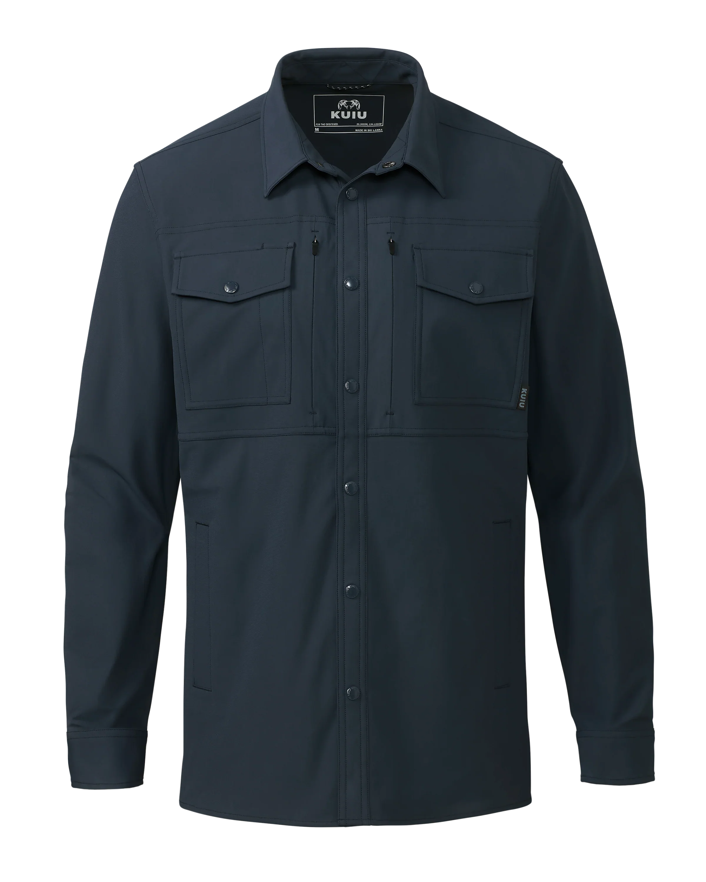 Outlet Tour Shirt Jacket | Steel Blue