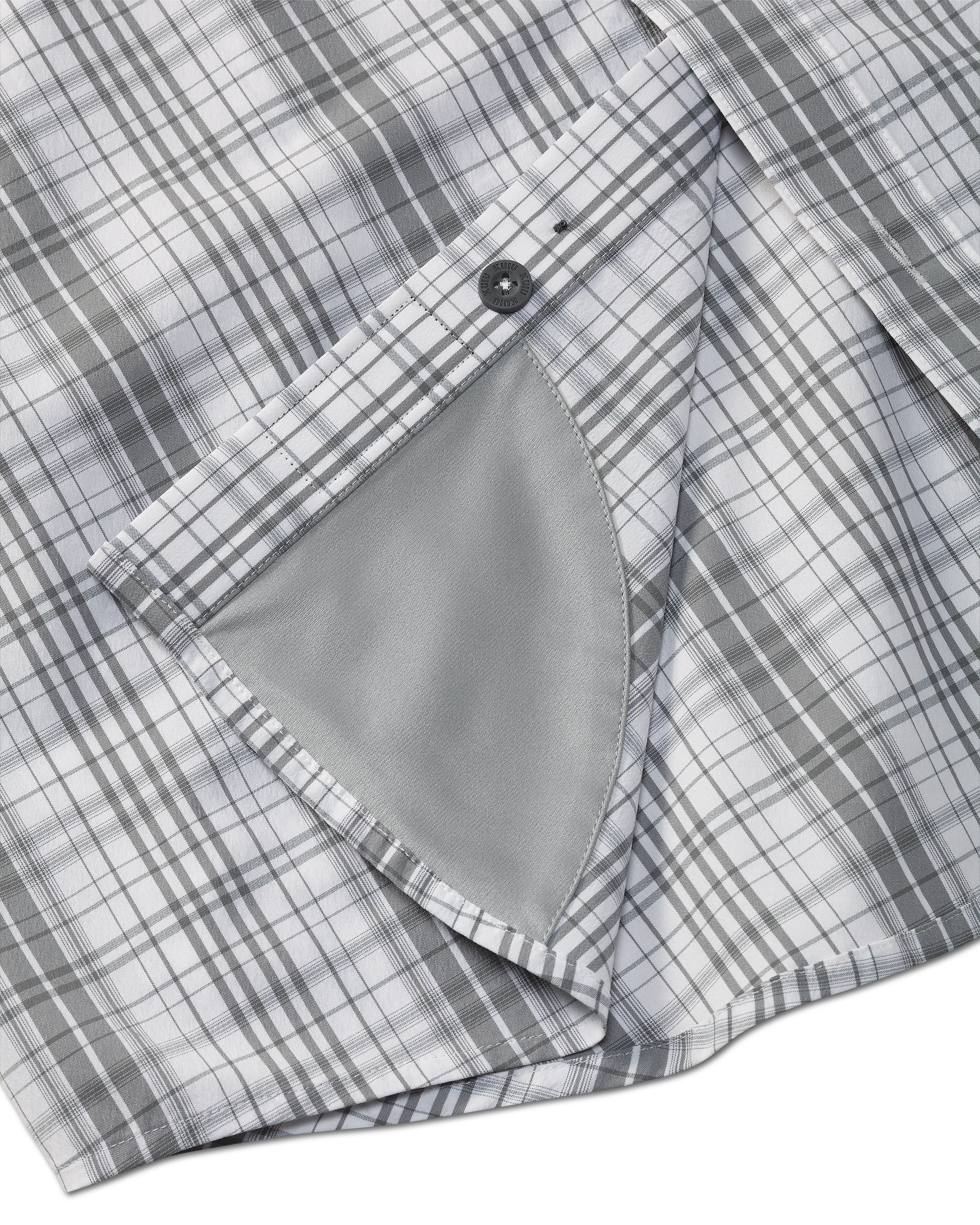 Borrego LS Shirt | Granite Plaid