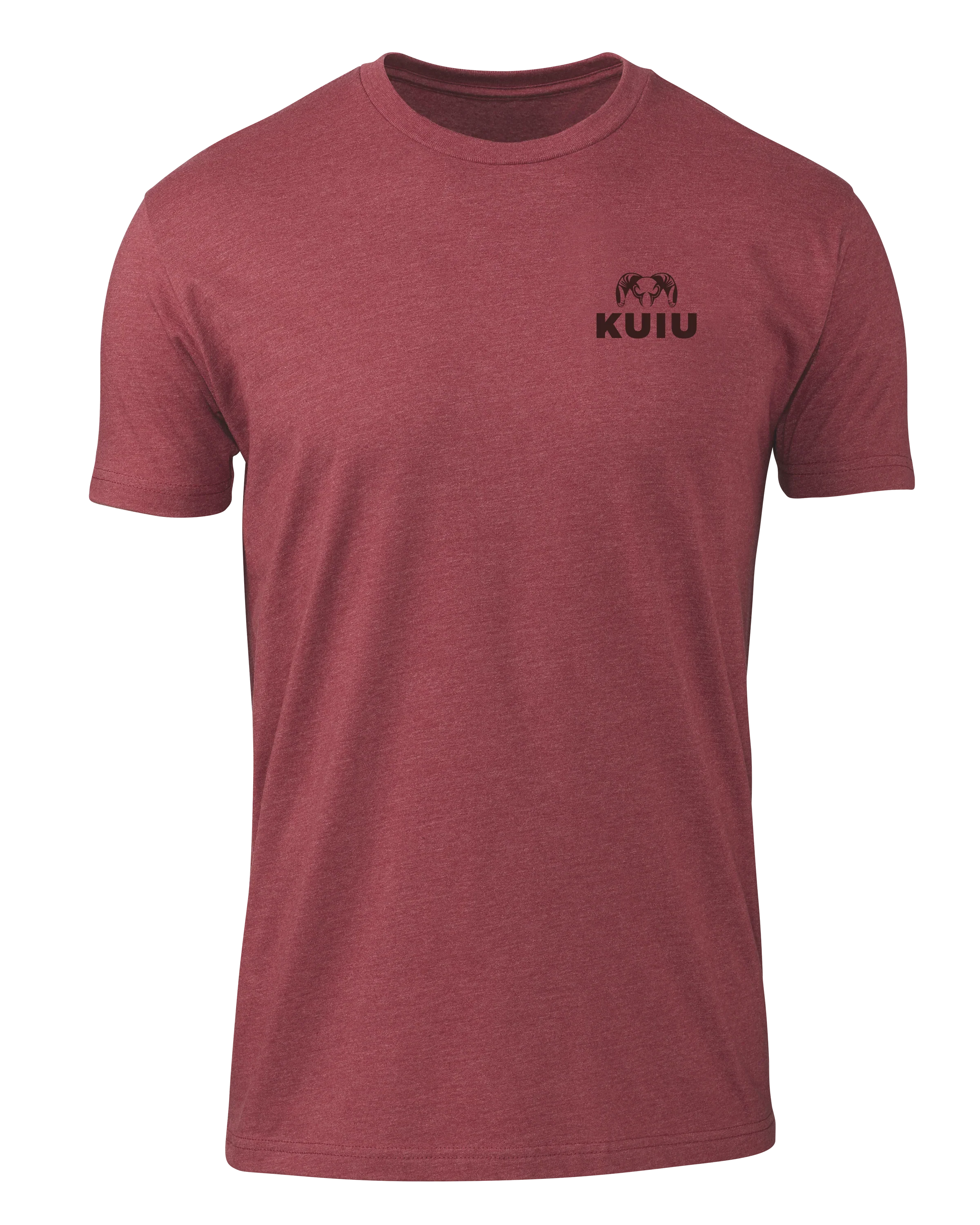 KUIU Solid Flag Fade T-Shirt | Cardinal
