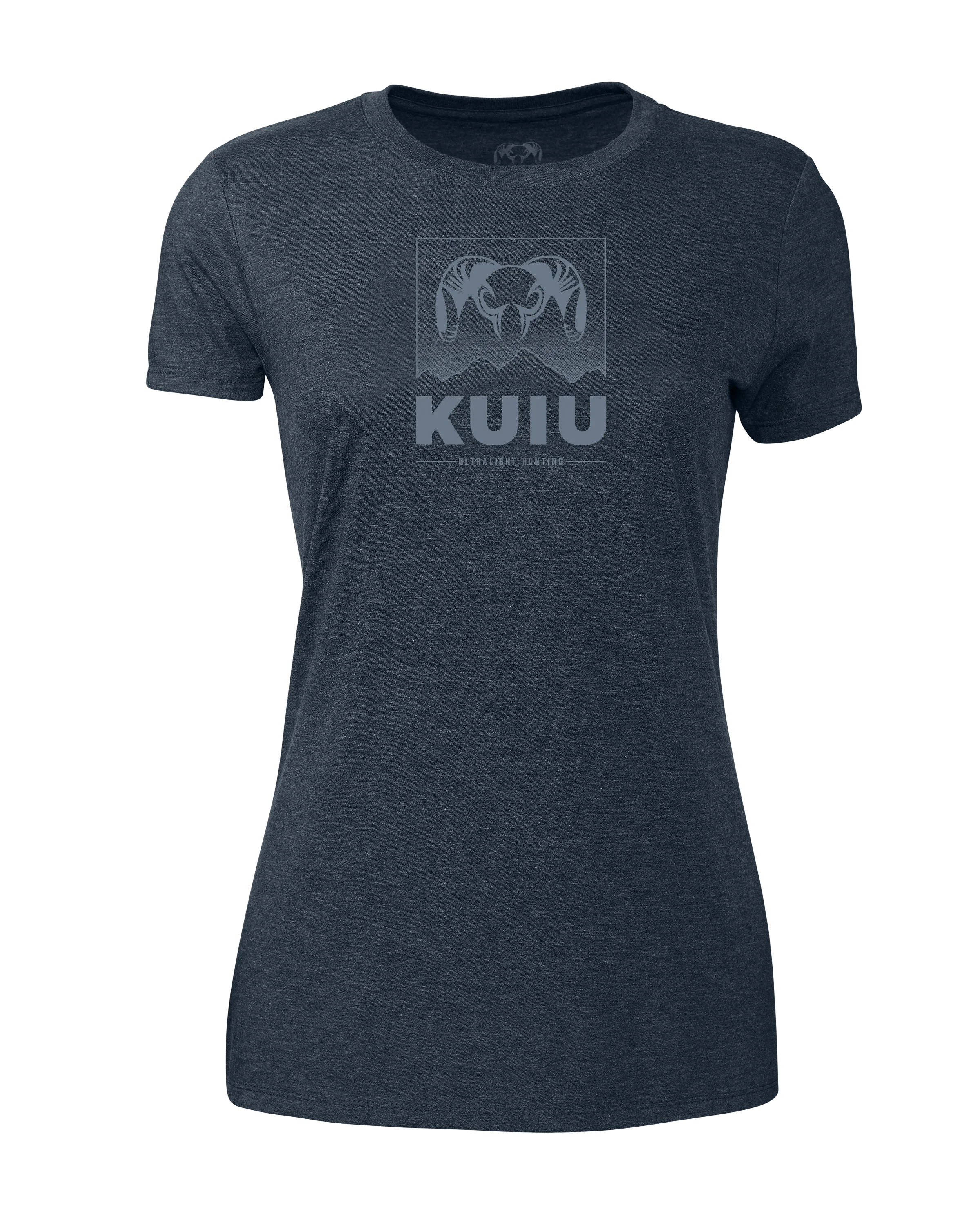 Women's Topo Mountain T-Shirt | Midnight Navy