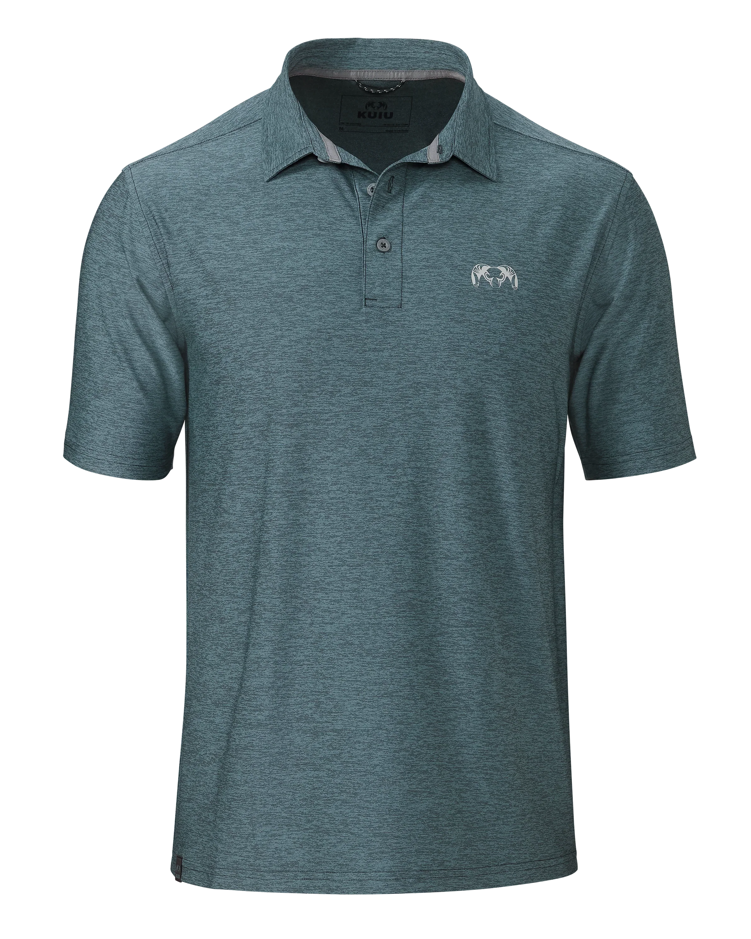 KUIU Performance Polo | Heather Slate