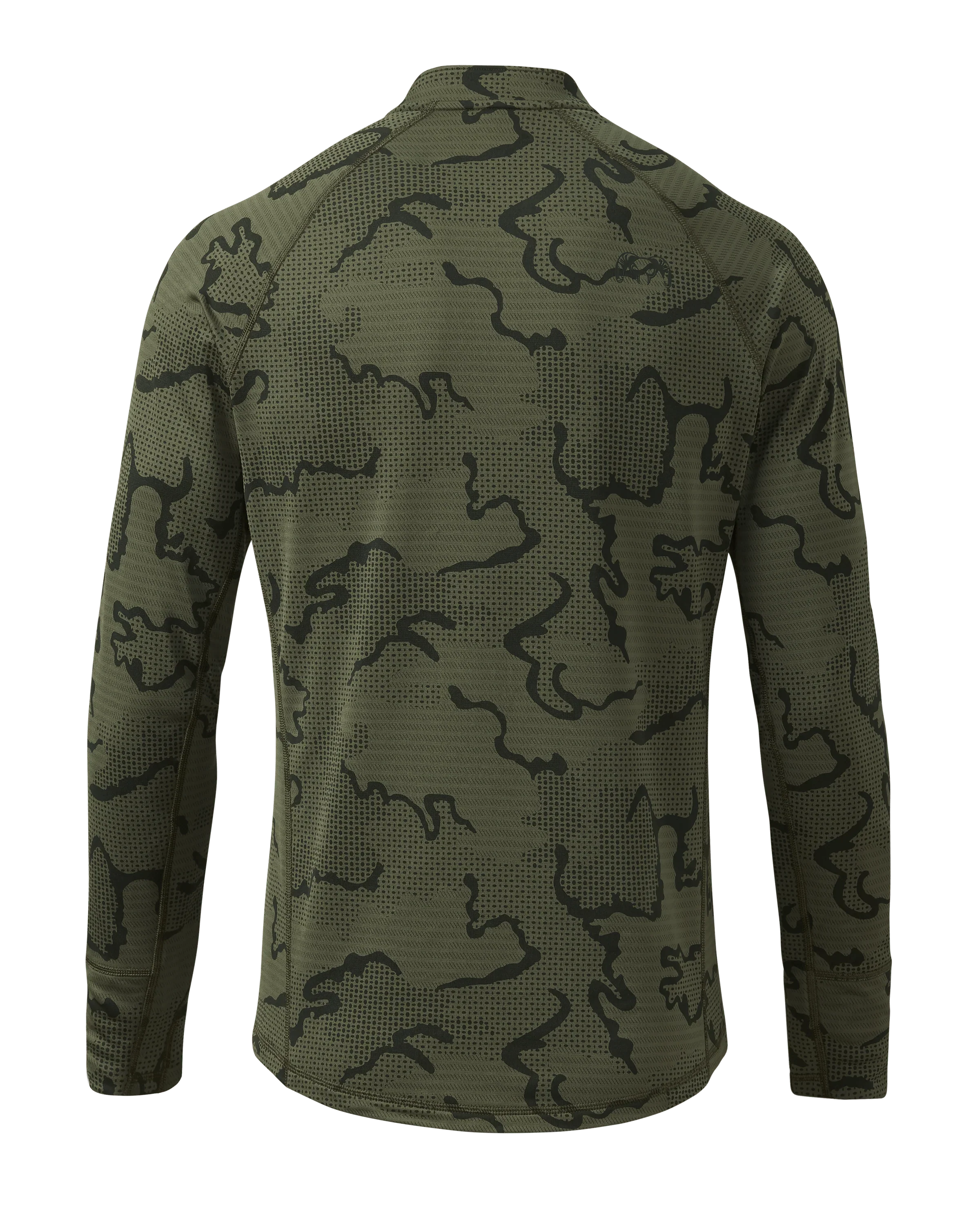Ridgepoint Fleece Henley | Olive Tonal