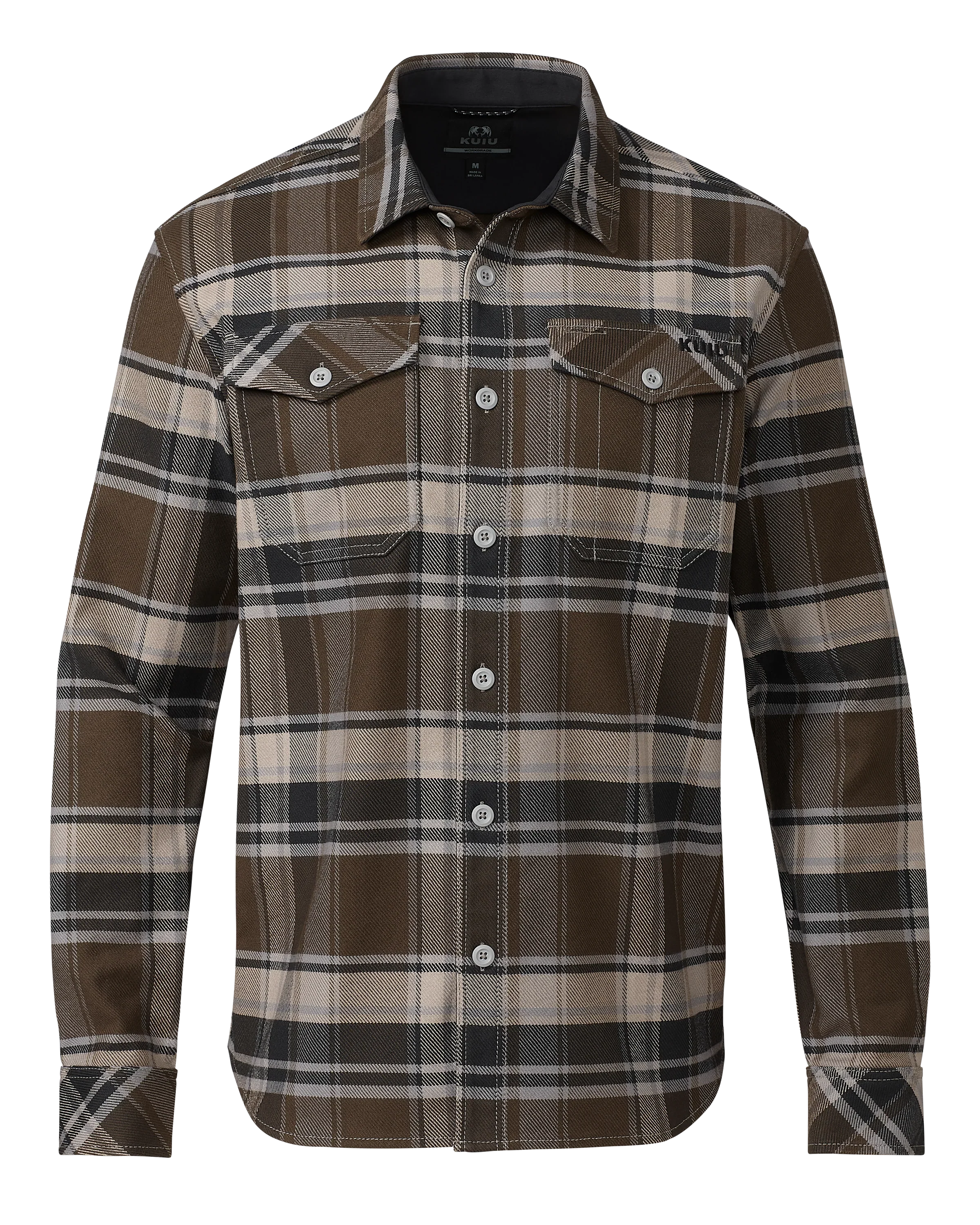 Flannel Heavyweight Shirt | Vias Check Plaid