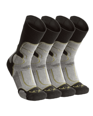 ULTRA Merino Crew Sock 4-Pair Pack | Grey Green