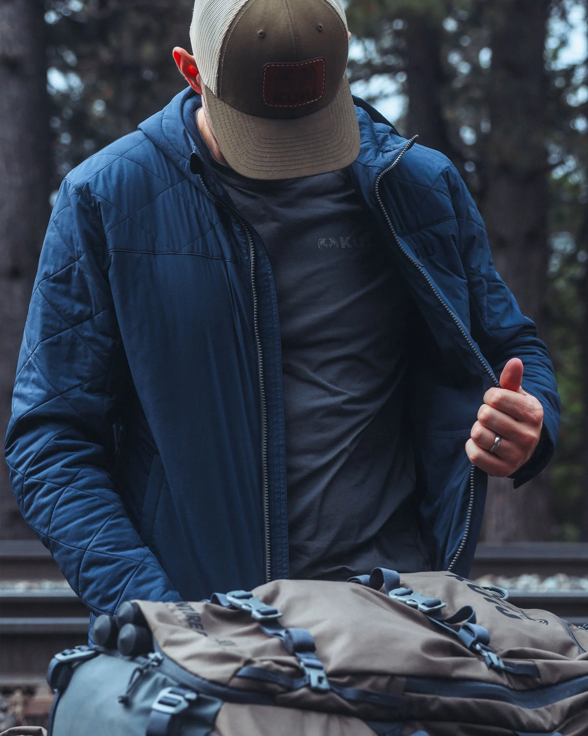Outlet Granby Hooded Jacket | Bourbon