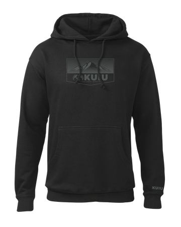 KUIU Ultralight Mountain Logo Hoodie | Black