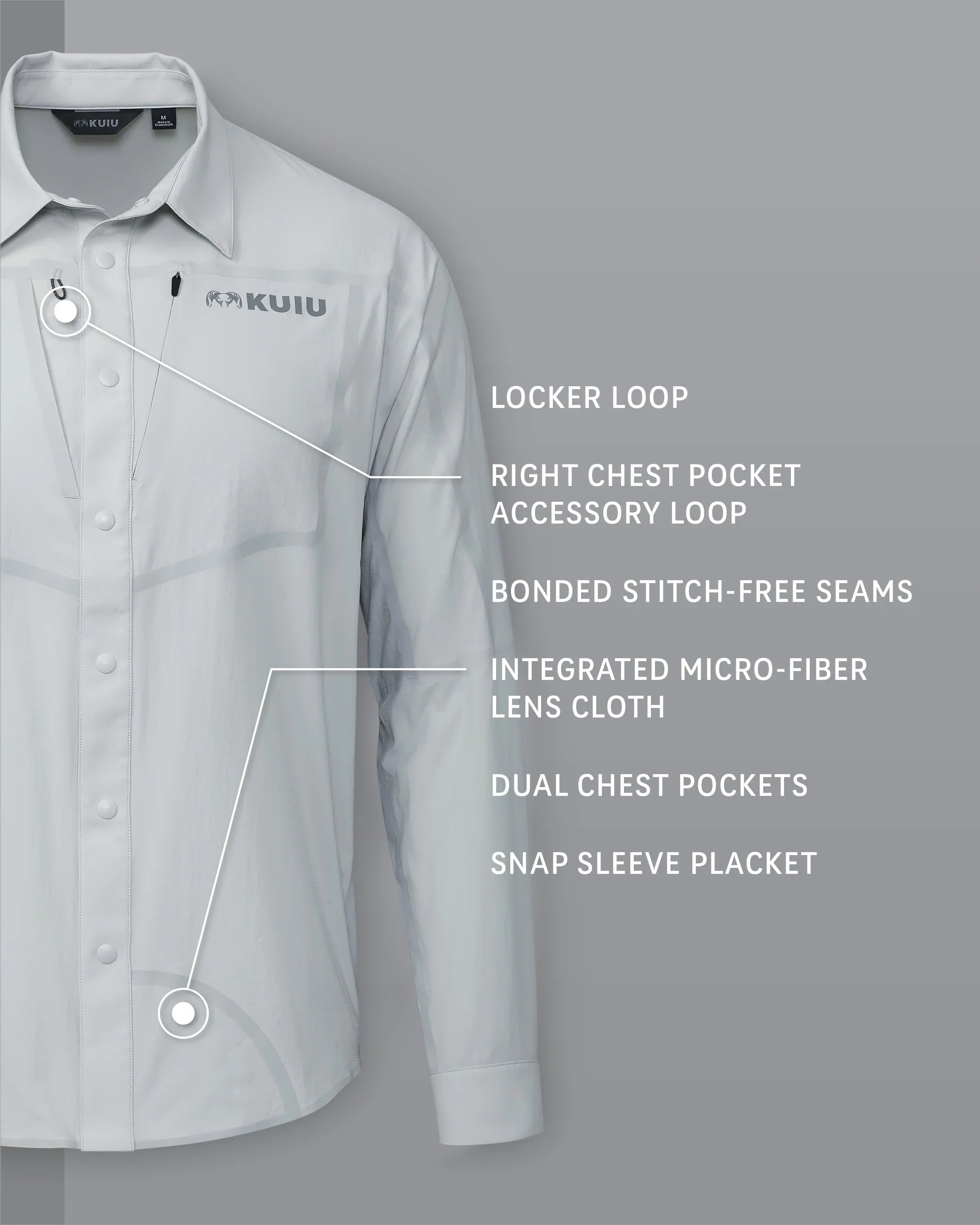 Outlet Salton LS Shirt | Lunar