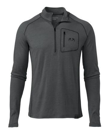 ULTRA Merino 145 Zip-T Hunting Shirt | Gunmetal