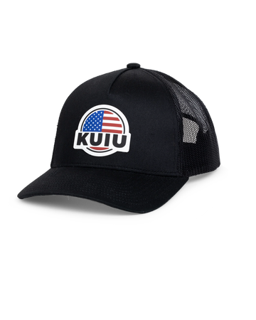 KUIU Flag Patch Hat | Black