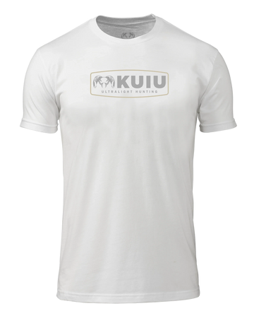 Outlet KUIU Outlined Patch T-Shirt | White