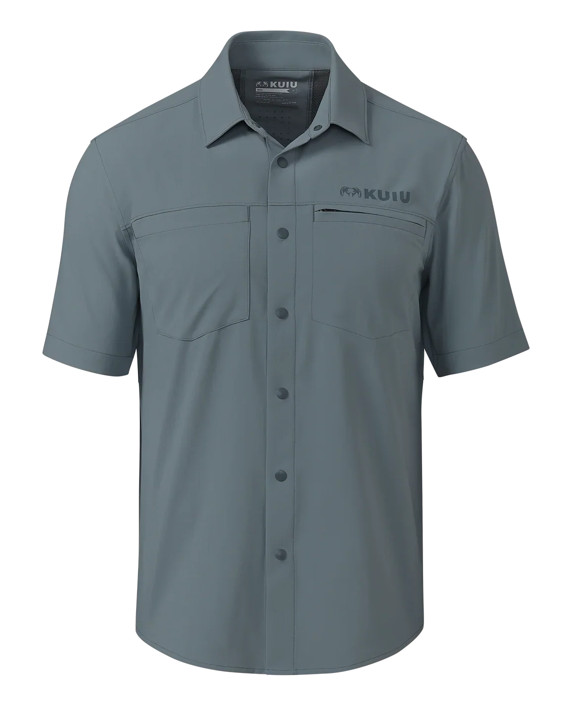Mesa Vented SS Snap Shirt | Slate