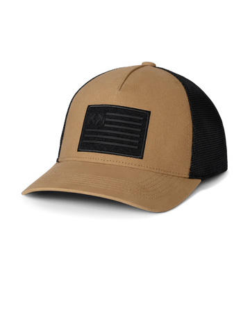 Welded Flag Patch Hat | Mustard/Black