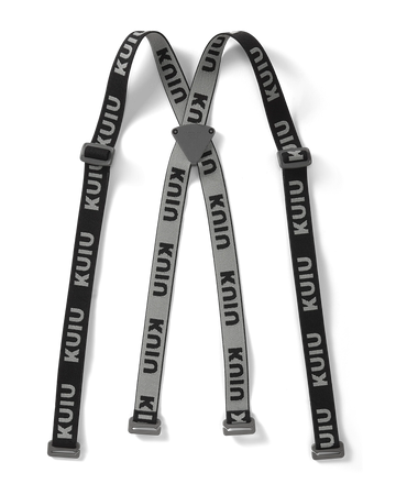 Slip-On Suspenders | Black