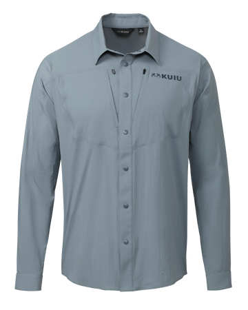 Outlet Salton LS Shirt | Slate
