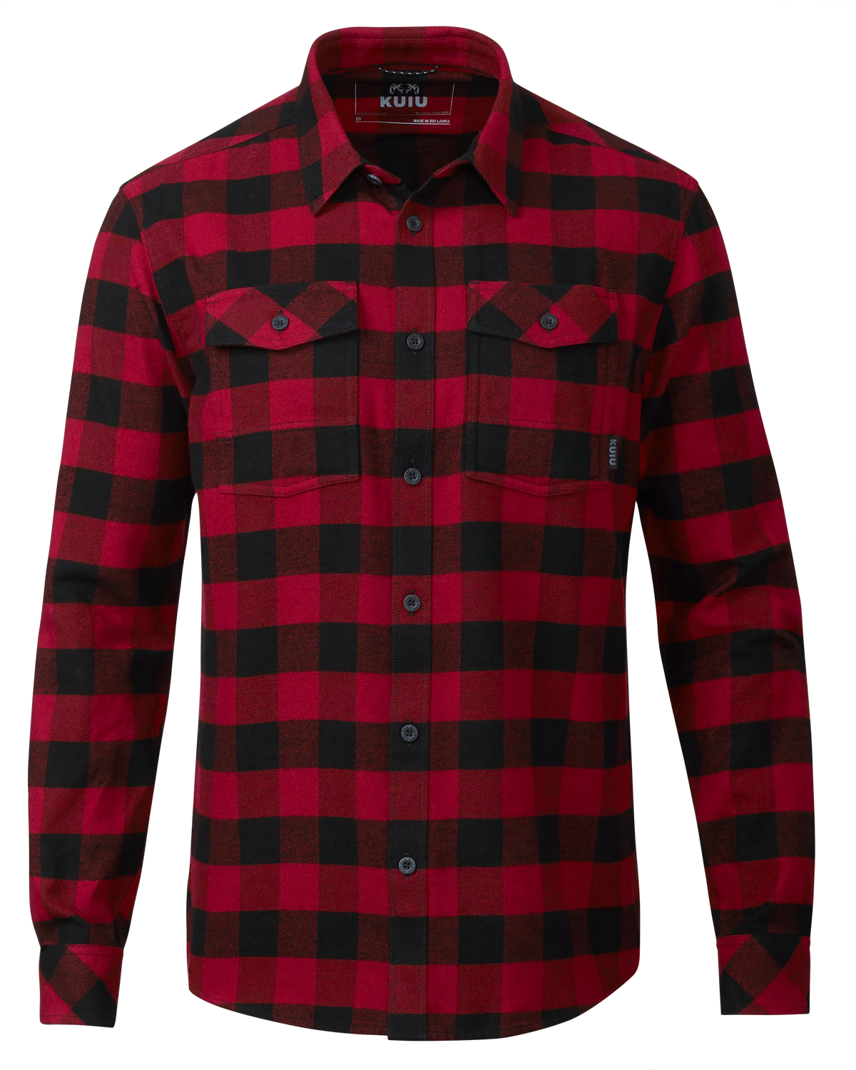 Outlet Field Flannel Shirt | Red/Black Buffalo Check