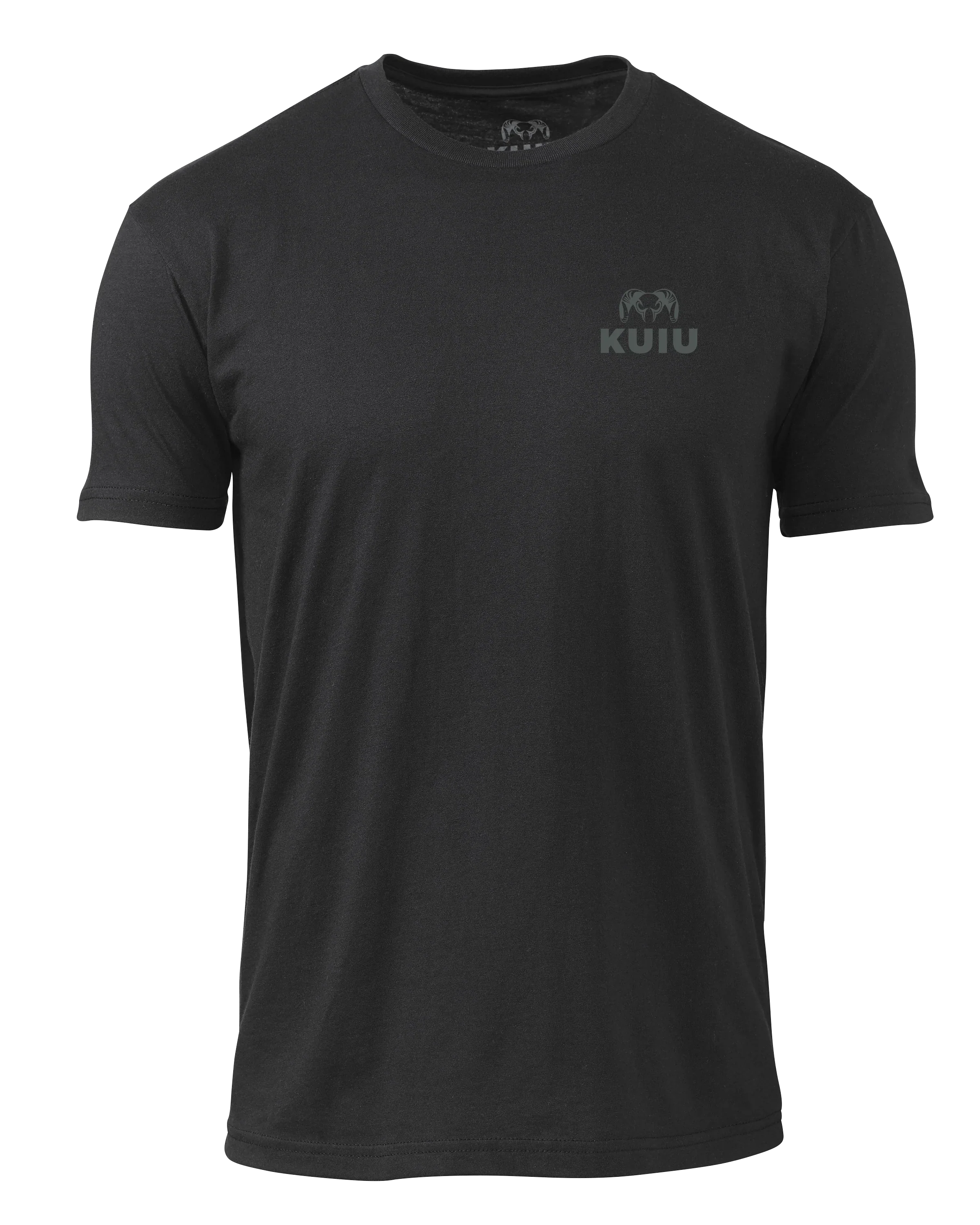 KUIU Vertical Flag Logo T-Shirt | Black