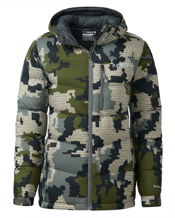 Women's Super Down PRO Hooded Jacket | Verde
