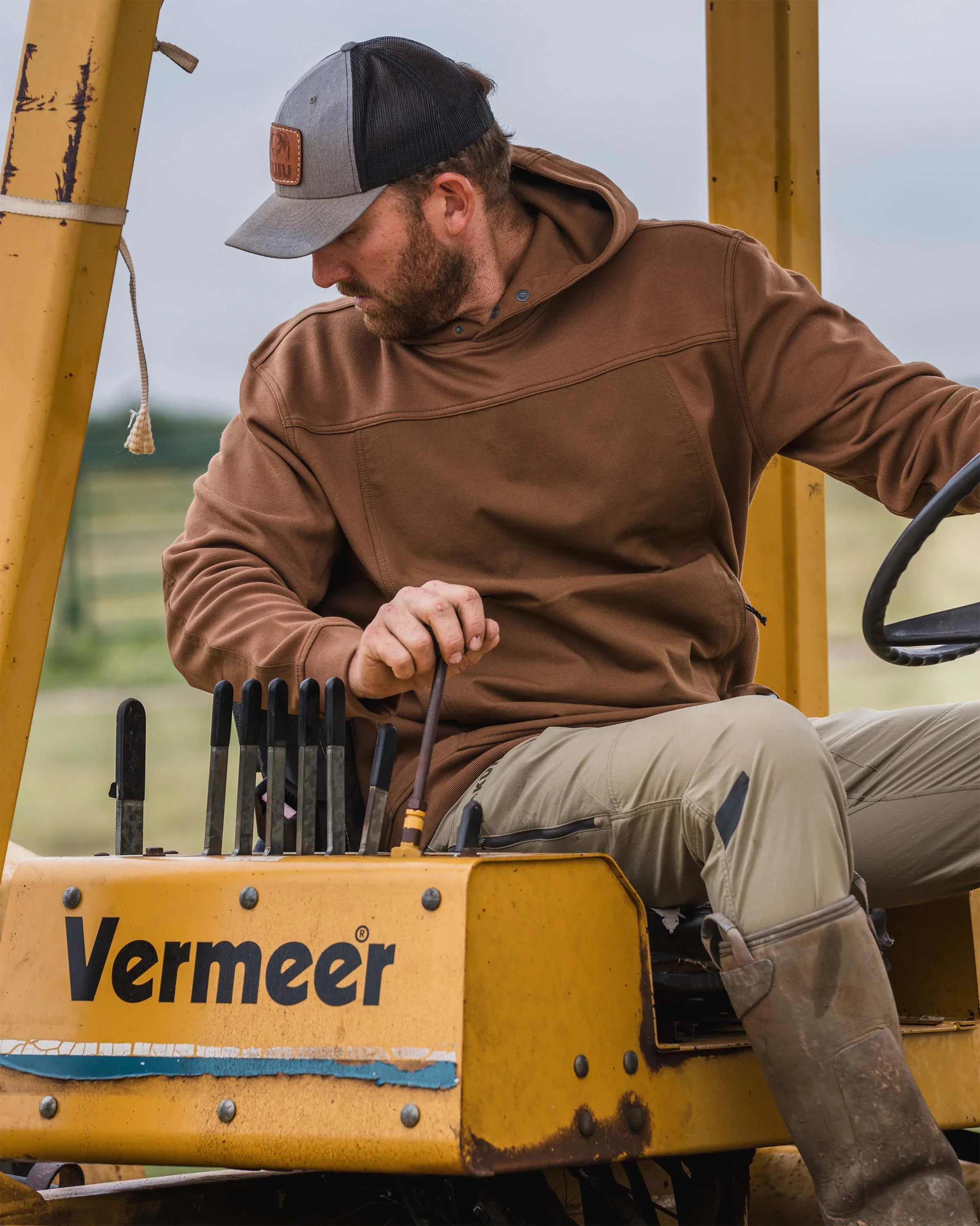 Workgrade Utility Hoodie | Steel Blue