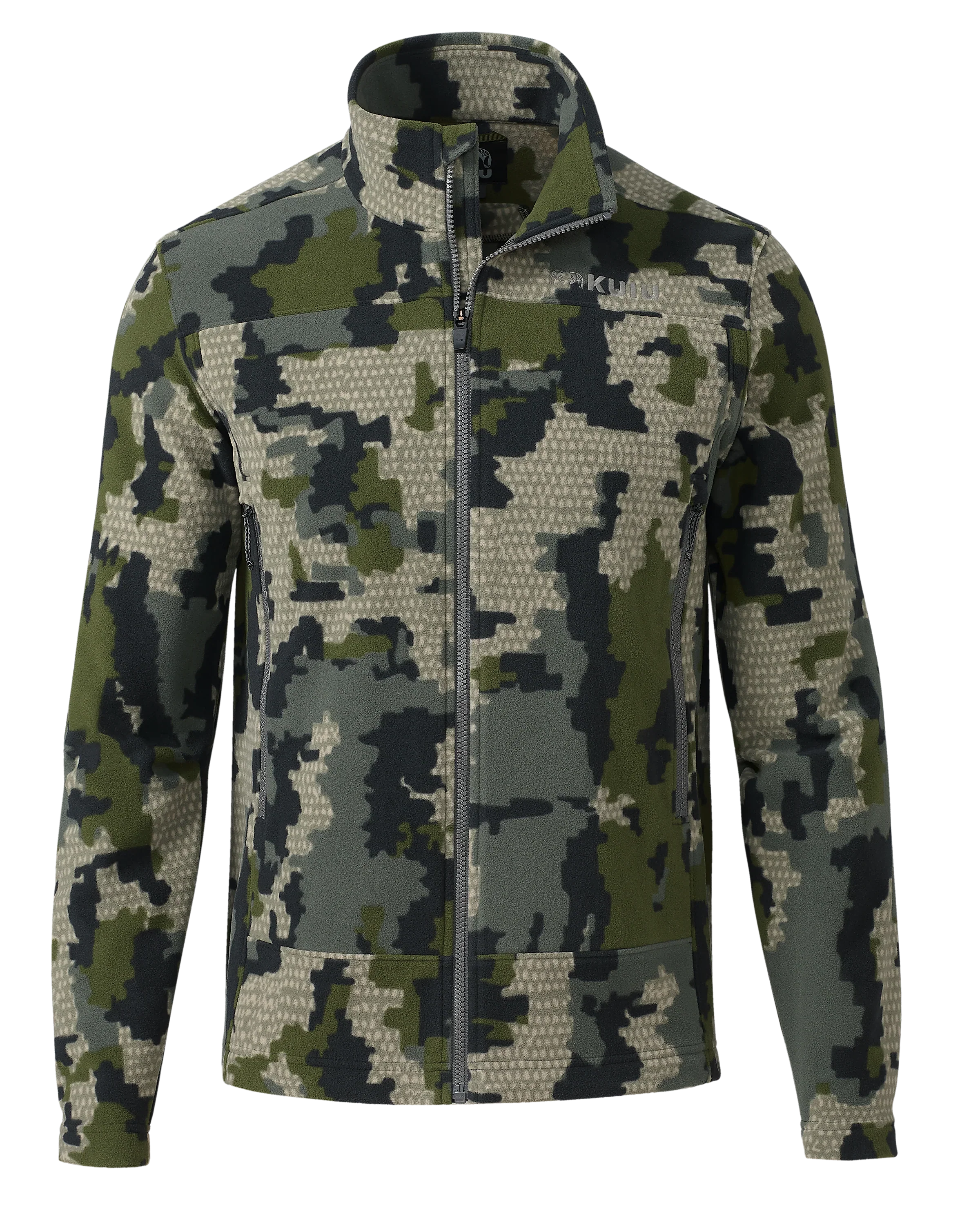 Border Fleece Full Zip | Verde