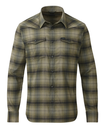 Laredo LS Shirt | Verde Ombre Plaid