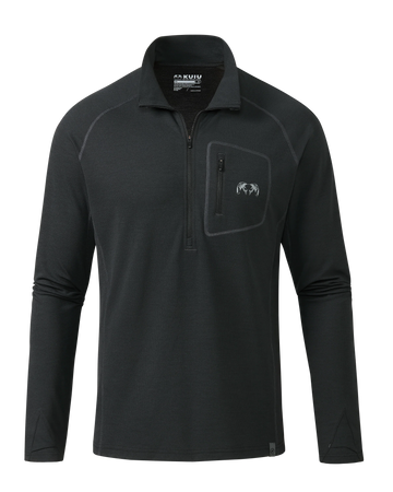 PRO Merino 200 Zip-T | Black