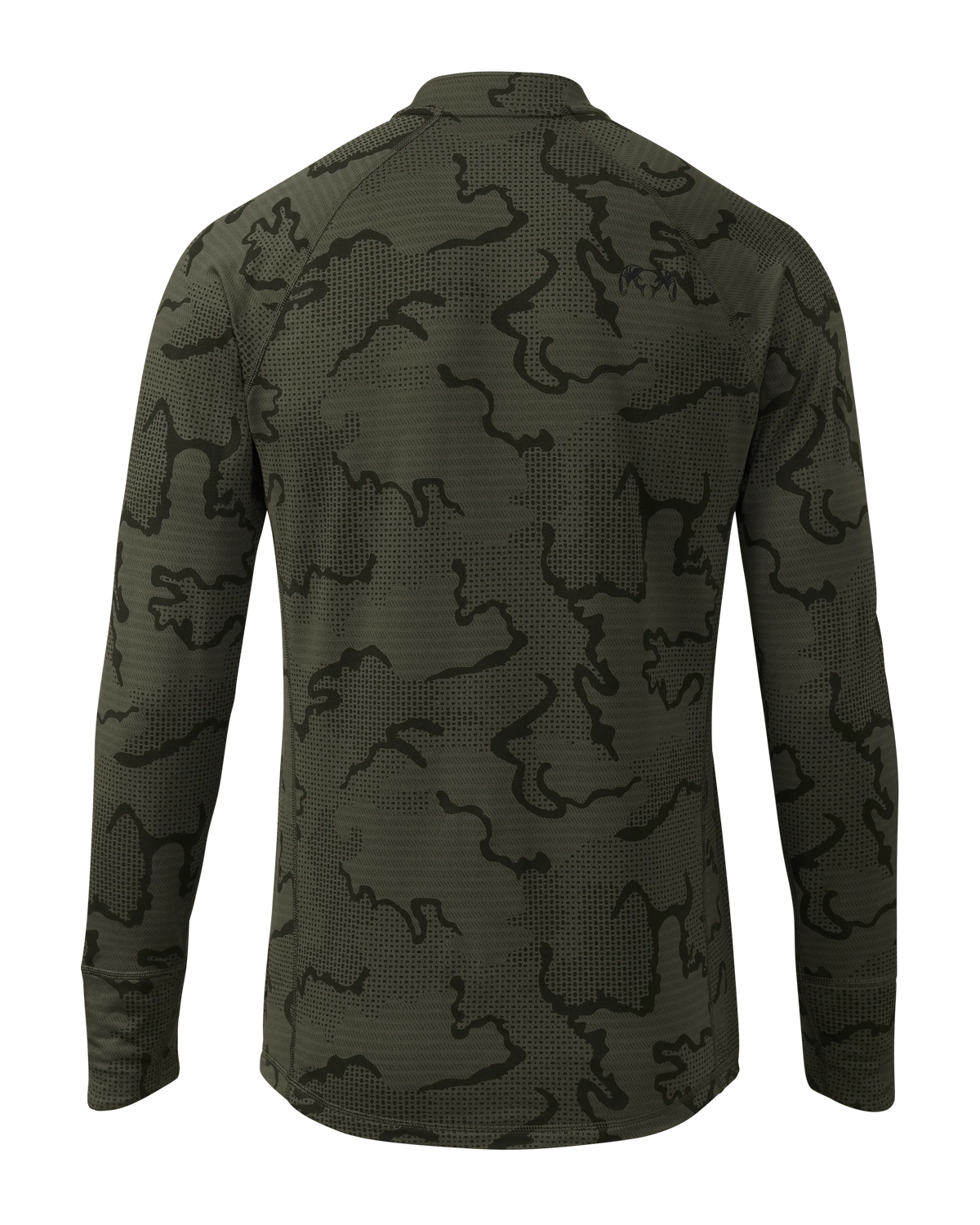 Ridgepoint Fleece Henley | Ash Tonal