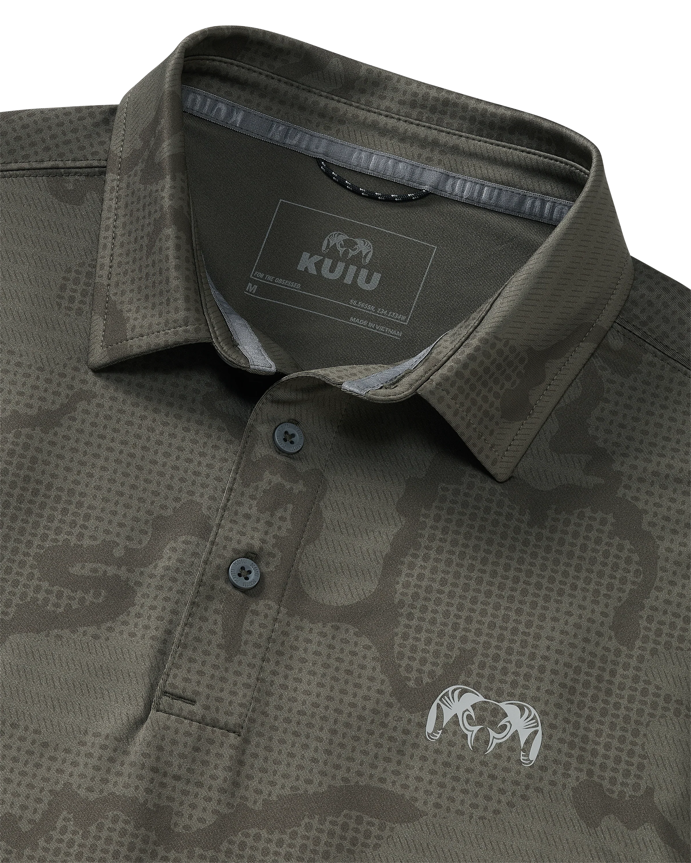 KUIU Performance Polo | Ash Tonal