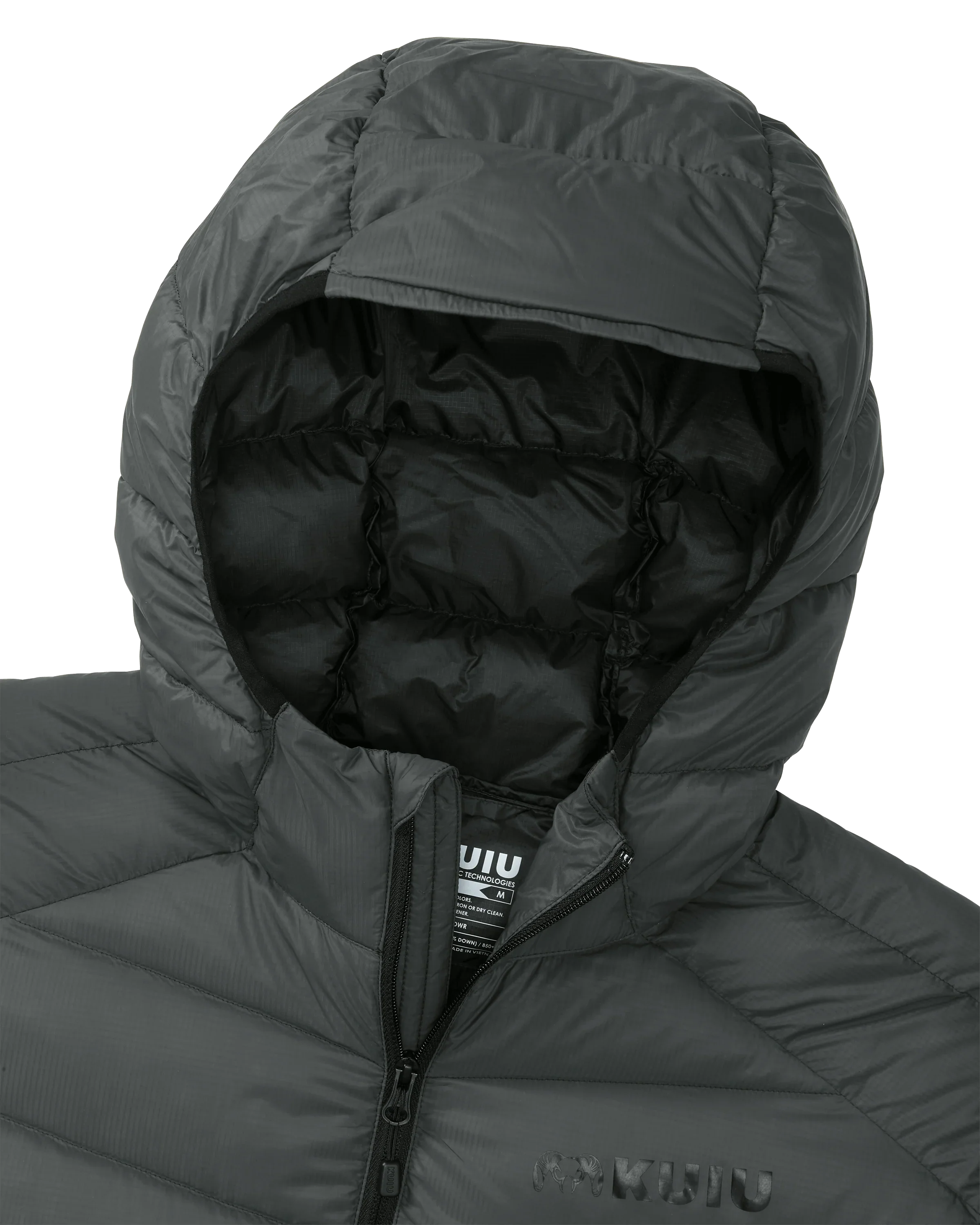 Outlet Women's Super Down LT Hooded Jacket | Gunmetal