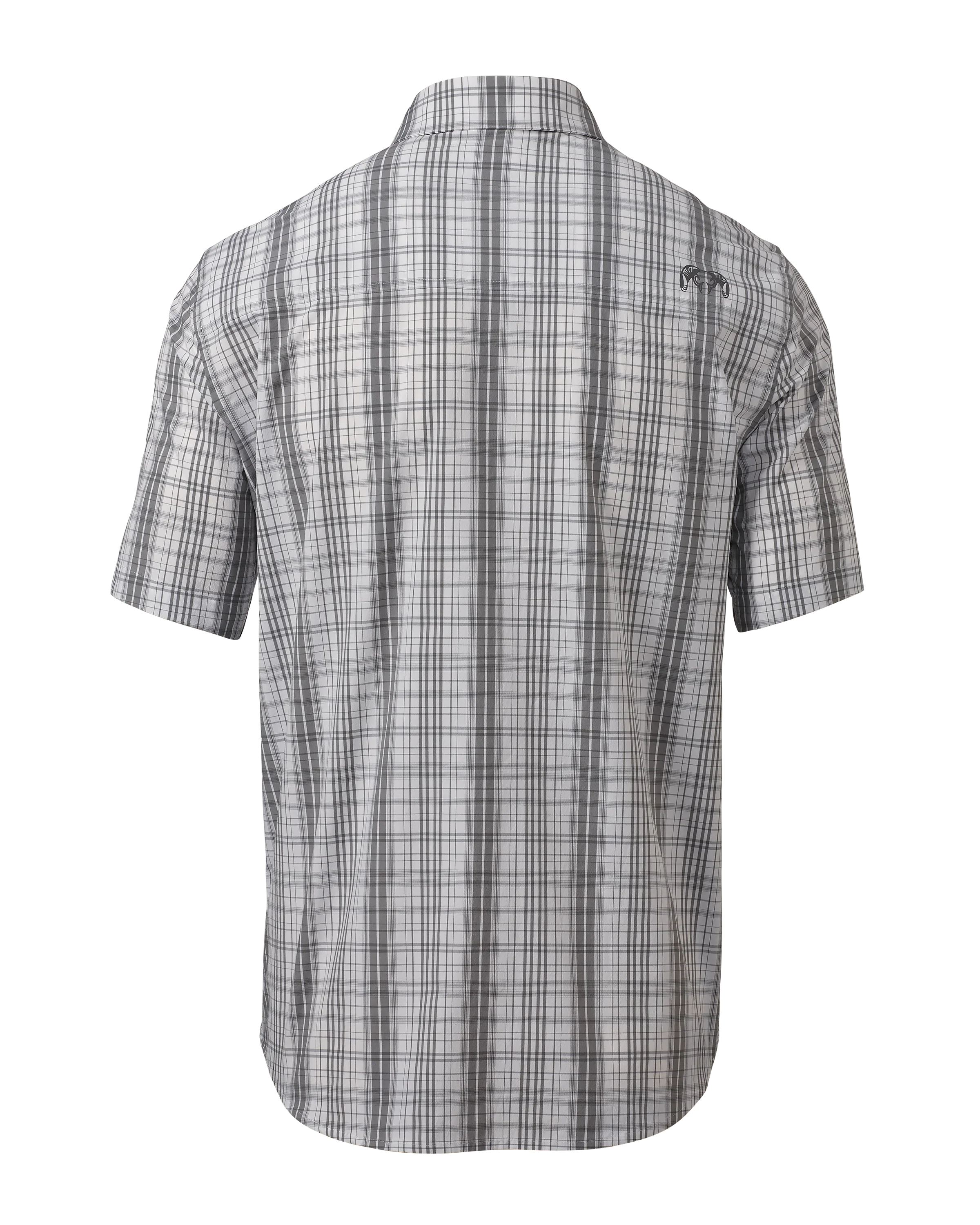 Borrego SS Shirt | Granite Plaid