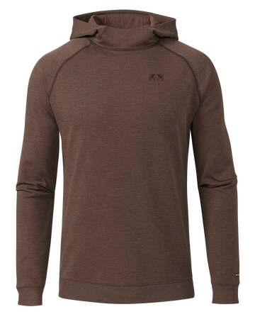 Canyon Waffle Hoodie | Cedar Heather