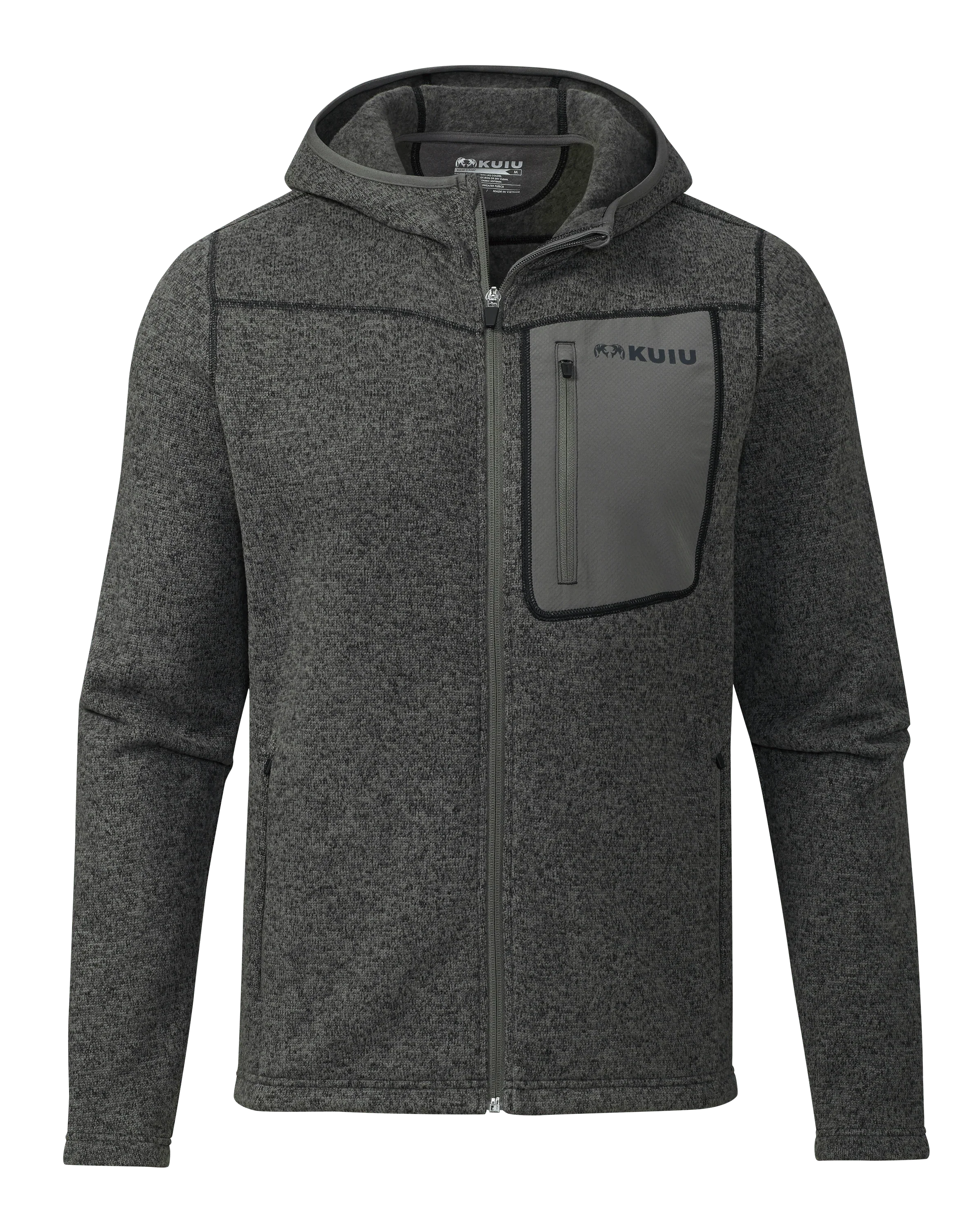 Base Camp Hooded Sweater | Charcoal Heather